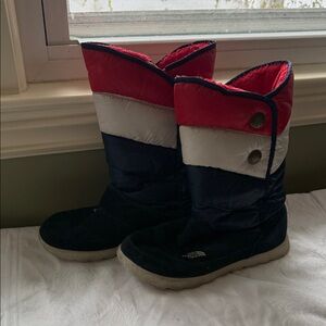The North Face Navy Winter Boots